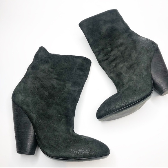 MarsellSuede Ankle Booties